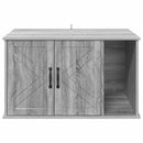 vidaXL Macska Ház Szürke Sonoma 85 x 55 x 50 cm Faanyag