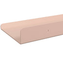 vidaXL Lebegő polc 3 pcs Rózsaszín 40 x 9 x 2,5 cm Acél