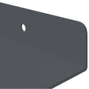 vidaXL Lebegő polc 3 pcs Antracit 40 x 9 x 2,5 cm Acél