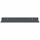 vidaXL Lebegő polc 4 pcs Antracit 30 x 9 x 2,5 cm Acél