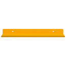 vidaXL Lebegő polc 4 pcs Mustár sárga 30 x 9 x 2,5 cm Acél