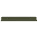 vidaXL Lebegő polc 2 pcs Olajzöld 30 x 9 x 2,5 cm Acél