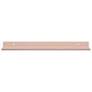 vidaXL Lebegő polc 2 pcs Rózsaszín 40 x 8,5 x 2,5 cm Acél