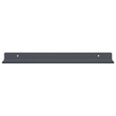 vidaXL Lebegő polc 4 pcs Antracit 40 x 8,5 x 2,5 cm Acél