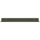 vidaXL Lebegő polc 2 pcs Olajzöld 40 x 8,5 x 2,5 cm Acél