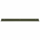 vidaXL Lebegő polc 2 pcs Olajzöld 60 x 8,5 x 2,5 cm Acél