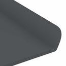 vidaXL Lebegő polc 2 pcs Antracit 80 x 9 x 2,5 cm Acél