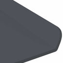 vidaXL Lebegő polc 4 pcs Antracit 80 x 9 x 2,5 cm Acél