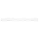 vidaXL Lebegő polc Falra szerelhető 2 pcs Fehér 80 x 9 x 2,5 cm Acél