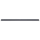 vidaXL Lebegő polc 2 pcs Antracit 100 x 9 x 2,5 cm Acél