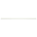 vidaXL Lebegő polc 2 db Fehér 100 x 9 x 2,5 cm Acél