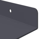 vidaXL Lebegő polc 2 pcs Antracit 30 x 18 x 2,5 cm Acél