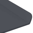 vidaXL Lebegő polc 2 pcs Antracit 30 x 18 x 2,5 cm Acél