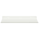 vidaXL Lebegő polc 2 db Fehér 30 x 18 x 2,5 cm Acél