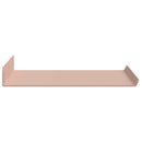 vidaXL Lebegő polc 2 pcs Rózsaszín 40 x 18 x 2,5 cm Acél
