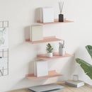 vidaXL Lebegő polc 4 pcs Rózsaszín 40 x 18 x 2,5 cm Acél