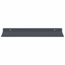 vidaXL Lebegő polc 2 pcs Antracit 40 x 18 x 2,5 cm Acél