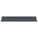 vidaXL Lebegő polc 4 pcs Antracit 40 x 18 x 2,5 cm Acél