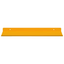 vidaXL Lebegő polc 2 pcs Mustár sárga 40 x 18 x 2,5 cm Acél