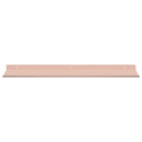 vidaXL Lebegő polc 2 pcs Rózsaszín 60 x 18 x 2,5 cm Acél