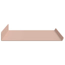 vidaXL Lebegő polc 2 pcs Rózsaszín 60 x 18 x 2,5 cm Acél