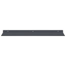 vidaXL Lebegő polc 4 pcs Antracit 60 x 18 x 2,5 cm Acél