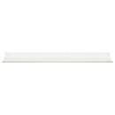 vidaXL Lebegő polc 2 db Fehér 60 x 18 x 2,5 cm Acél