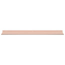 vidaXL Lebegő polc 4 pcs Rózsaszín 80 x 18 x 2,5 cm Acél