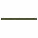 vidaXL Lebegő polc 4 pcs Olajzöld 80 x 18 x 2,5 cm Acél