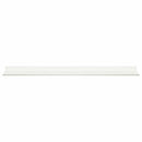 vidaXL Lebegő polc Falra szerelhető 4 pcs Fehér 80 x 18 x 2,5 cm Acél