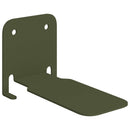 vidaXL Lebegő polc polcokkal 8 pcs Olajzöld 6 x 10,8 x 6,6 cm