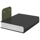 vidaXL Lebegő polc polcokkal 8 pcs Olajzöld 6 x 10,8 x 6,6 cm