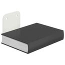 vidaXL Lebegő polc polcokkal tárolóval 8 pcs Fehér 6 x 10,8 x 6,6 cm