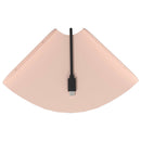 vidaXL Lebegő polc polcokkal tárolóval 2 pcs Rózsaszín 15 x 15 x 2 cm