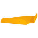vidaXL Lebegő polc polcokkal 4 pcs Mustár sárga 15 x 15 x 2 cm