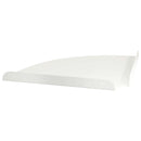 vidaXL Lebegő polc polcokkal tárolóval 4 pcs Fehér 30 x 30 x 2 cm