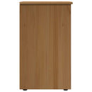 vidaXL Cabinet Méz barna 34 x 39 x 61,5 cm Tömör fenyőfa