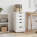 vidaXL Cabinet Fehér 34 x 39 x 61,5 cm Tömör fenyőfa