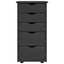 vidaXL Cabinet Szürke 34 x 39 x 61,5 cm Tömör fenyőfa