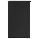 vidaXL Cabinet Fekete 34 x 39 x 61,5 cm Tömör fenyőfa