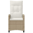 vidaXL Kerti Szék 2 pcs Beige és krém 56 x 60 x 112 cm
