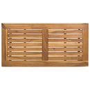 vidaXL Kültéri Asztal Szürke és Barna 80 x 40 x 40 cm polirattan