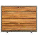 vidaXL Cabinet Szürke 70 x 50 x 87 cm Poliészter és Roly Rattan