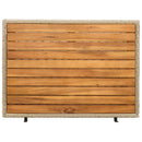 vidaXL Cabinet ajtóval Bézs 70 x 50 x 87 cm Poliészter és Roly Rattan
