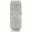 vidaXL Fürdőszoba Tároló Szekrény EDE Betonszürke 59,5 x 31 x 80 cm