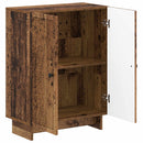 vidaXL Fürdőszoba Tároló Szekrény EDE Antik Fa 59,5 x 31 x 80 cm