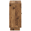 vidaXL Cipőszekrény EDE 59,5 x 39,5 x 90 cm Szerelt Fa Antik Fa