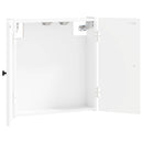 vidaXL Darts szekrény EDE Fehér 52,5 x 10,5 x 53,5 cm Szerelt Fa