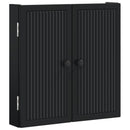 vidaXL Darts szekrény EDE Fekete 52,5 x 10,5 x 53,5 cm Szerelt Fa