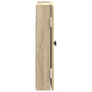 vidaXL Darts szekrény EDE Sonoma Tölgy 52,5 x 10,5 x 53,5 cm